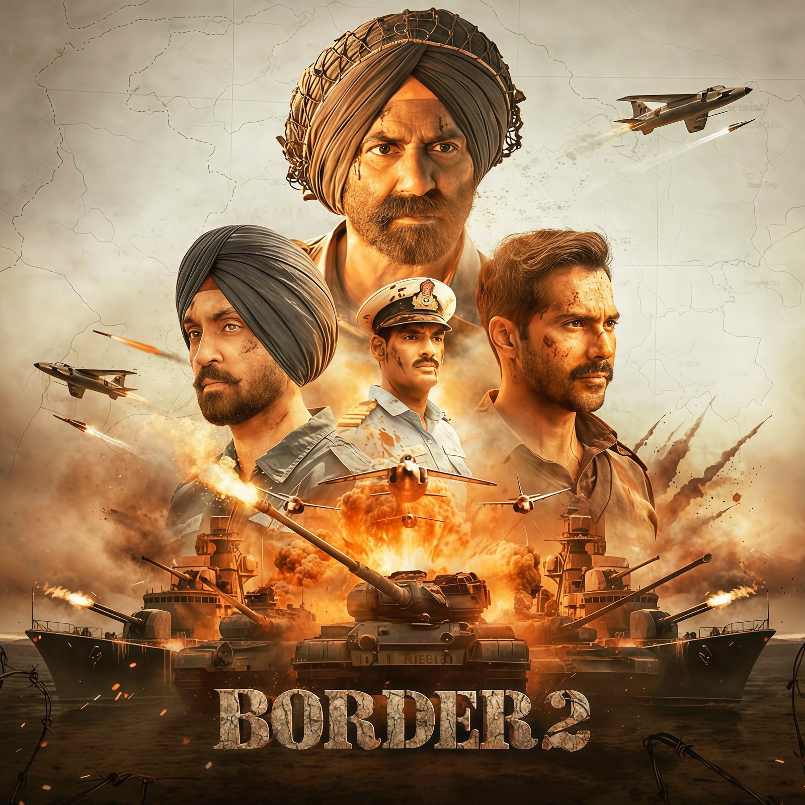 Download Border 2 2026 Hindi