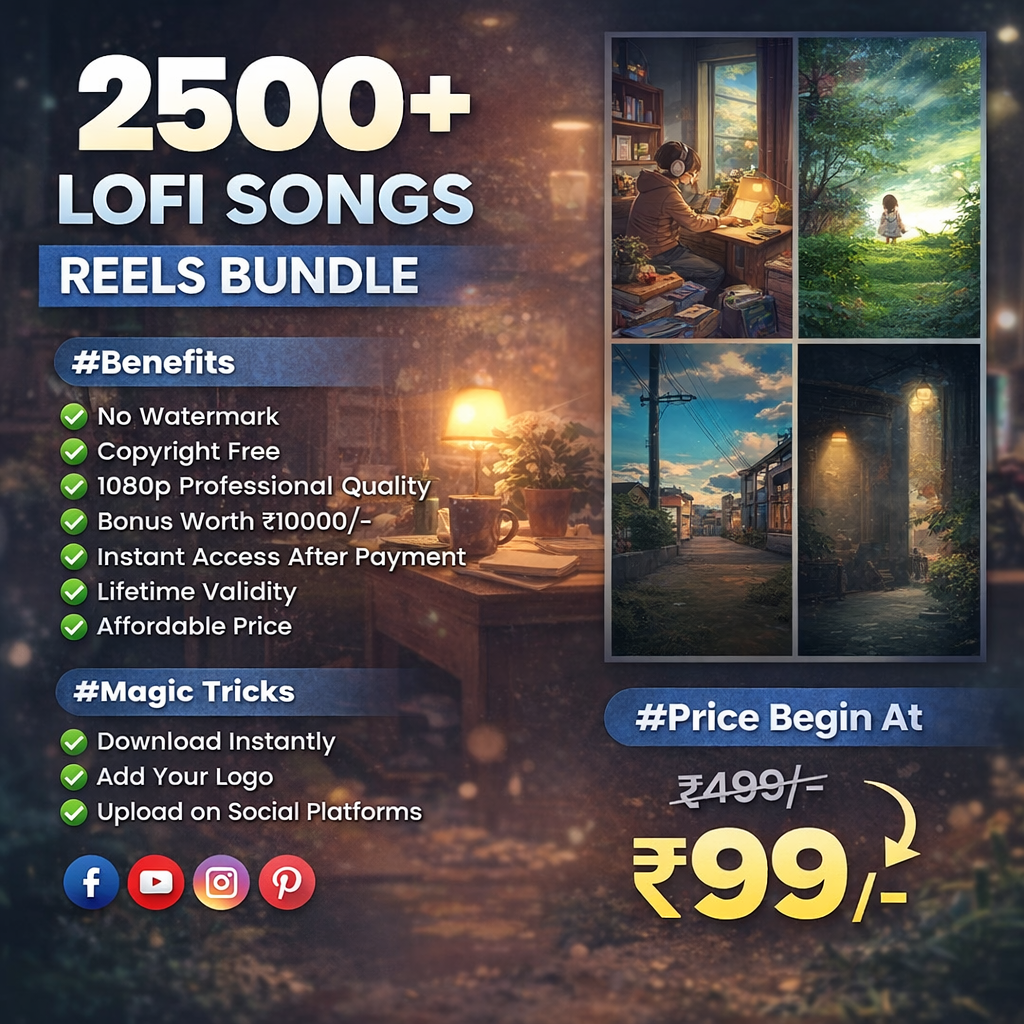 LOFI SONGS REELS BUNDLE