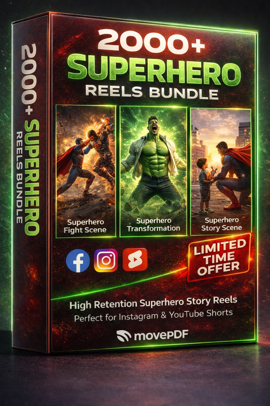 SUPERHEROES REELS BUNDLE