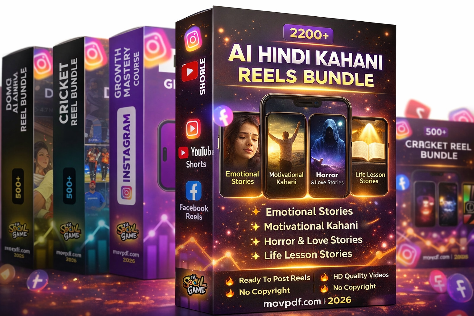 AI HINDI KAHANI REELS BUNDLE